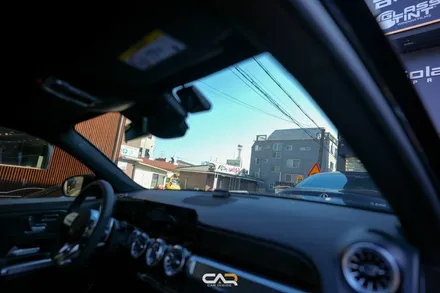 벤츠 GLB 35 AMG(X247) 글라스틴트 선셋 반사필름으로 더욱 스포티하게 ! - 대구 카인사이드