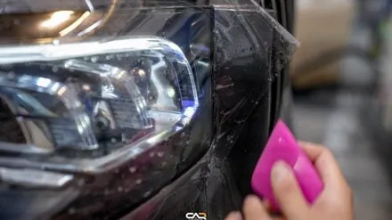 벤츠레트로핏 X167 GLS400d 부메스터 엠비언트와 헤드라이트 및 주유구 PPF로 더욱 차량을 깔끔하게 ! - 대구 카인사이드