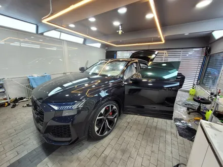 수성구 썬팅, Audi RS Q8 글라스틴트 썬팅 시공 후기