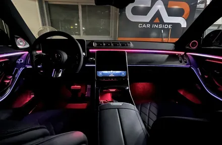 대구 수성구 레트로핏 - \'벤츠 S400d 액티브 앰비언트, 4d 부메스터 시공\'