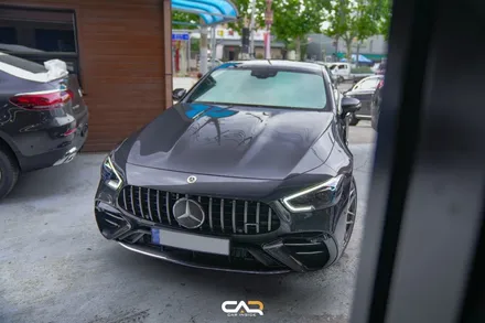 벤츠 GT43 AMG (X290) 글라스틴트 선셋 반사 썬팅으로 강렬한 인상주기 ! - 대구 카인사이드