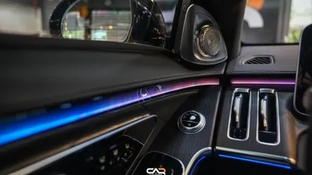 벤츠레트로핏 W223 S클래스 엑티브엠비언트, 4D부메스터 전동트위터 순정 그대로 연동 시켜드립니다 ! - 대구 카인사이드