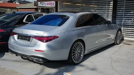 벤츠 S500 (W223) 더엘엑스 솔라가드프리미엄 S라인 S클래스와 너무 잘어울리는 비반사 필름 ! - 대구 카인사이드