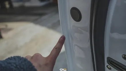 제네시스 GV80 우유니 화이트에 무광PPF가 만나면 마테호른 화이트가 됩니다. - 대구 카인사이드
