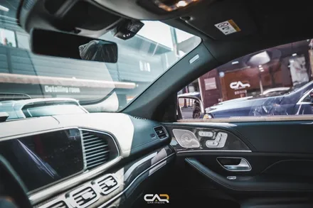 벤츠 GLE53 AMG 쿠페 솔라가드 프리미엄 티타늄 썬팅 시공으로 열차단과 프라이버시 보호효과까지 한번에 챙기기 ! - 대구 카인사이드