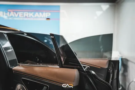 벤츠 고성능 전기차 EQS53AMG 하버캠프 로얄본드 틴팅 시공과 제원, 디자인 살펴보기 ! - 대구 카인사이드