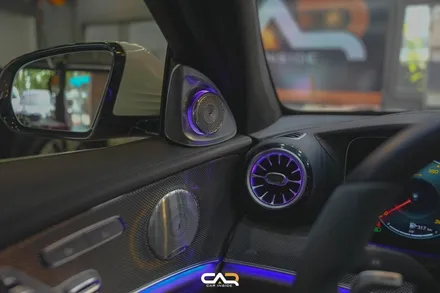 벤츠 E53 AMG (W213) 4D부메스터 전동트위터 및 엠비언트 송풍구로 더욱 스포티한 느낌주기 ! - 대구 카인사이드
