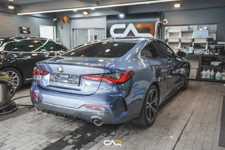 대구 신차패키지 맛집인 수성구 카인사이드에서 BMW 420i 쿠페 차량에 하버캠프 세라믹본드 썬팅 시공 해 본 후기 !