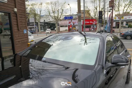 벤츠 S580 (W223) 솔라가드 프리미엄 보그 썬팅 재시공으로 여름 준비하기 ! - 대구 카인사이드