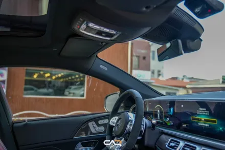 벤츠 GLE53 AMG 글라스틴트 썬셋 반사 필름 썬팅 시공으로 스포티한 느낌 주기 ! - 대구 카인사이드