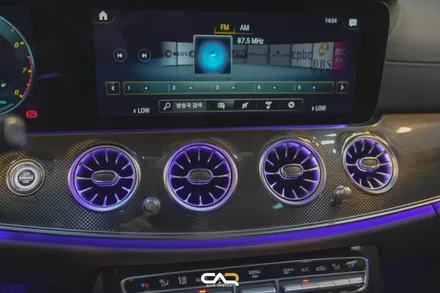 벤츠 E53 AMG (W213) 4D부메스터 전동트위터 및 엠비언트 송풍구로 더욱 스포티한 느낌주기 ! - 대구 카인사이드