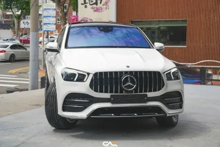 벤츠 GLE 400d (C293) 글라스틴트 레이니블루 반사 필름 시공으로 뜨겁지 않은 여름나기! - 대구 카인사이드