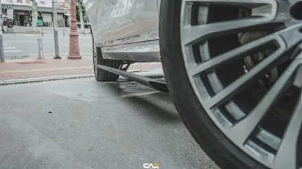 패밀리 SUV 승하차 편의성 높이기, 대구 BMW X7 전동사이드스텝 인스톨 - 수성구 카인사이드