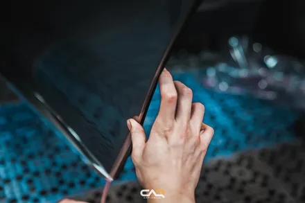 벤츠 EQE 350+ 신차패키지로 하버캠프 로얄본드 썬팅 시공하면 어떤 느낌일지 살펴보기 !