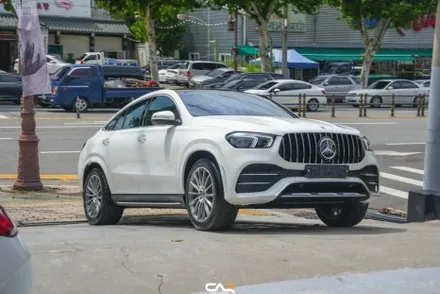 벤츠 GLE 400d (C293) 글라스틴트 레이니블루 반사 필름 시공으로 뜨겁지 않은 여름나기! - 대구 카인사이드