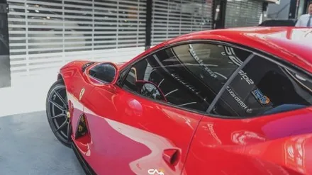 페라리 812 하버캠프 세라믹본드 틴팅! 슈퍼카 틴팅도 역시 대구 카인사이드