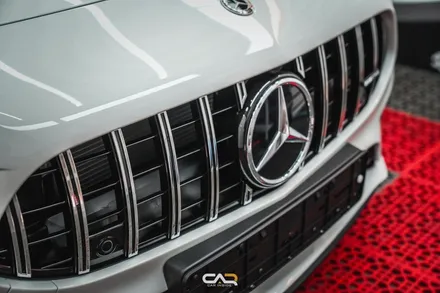 벤츠 A35 AMG 글라스틴트 썬셋과 GT 세로 그릴까지 한번에 신차패키지 시공 ! - 대구 카인사이드