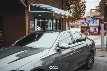 벤츠 C클래스 C200 글라스틴트 선셋 틴팅 시공한 모습 살펴보기 ! - 수성구 카인사이드