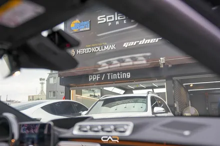 벤츠 S580 (W223) 솔라가드 프리미엄 보그 썬팅 재시공으로 여름 준비하기 ! - 대구 카인사이드