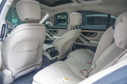 벤츠 S400d (W223) 실내 PPF 및 가죽코팅으로 차량 내부 보호하기 ! - 대구 카인사이드