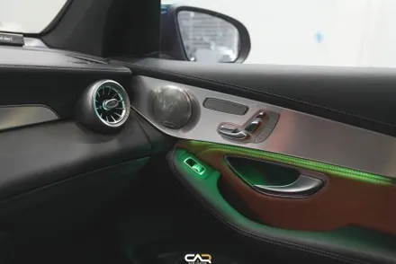 벤츠 GLC220d (C253) 64색 송풍구 엠비언트와 순정 트위터 추가 작업 ! - 대구 카인사이드
