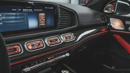 [대구 벤츠 튜닝] 벤츠 GLE53 AMG! 송풍구 엠비언트/스피커 엠비언트/4D 부메스터 트위터 보석보다 화려한 실내를 완성했습니다- 대구 카인사이드