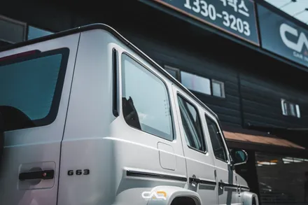 벤츠 G63 지바겐 마그노 히어로 에디션 솔라가드 프리미엄 퀀텀 시공으로 더욱 고급스러운 외관 완성하기 ! - 대구 카인사이드