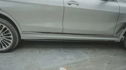 패밀리 SUV 승하차 편의성 높이기, 대구 BMW X7 전동사이드스텝 인스톨 - 수성구 카인사이드