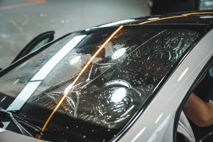 벤츠 GLE 클래스 GLE400d 쿠페 글라스틴트 선셋 반사 필름 썬팅 신차패키지 후기 ! - 수성구 카인사이드