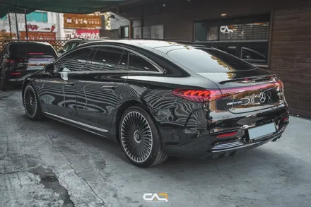 벤츠 고성능 전기차 EQS53AMG 하버캠프 로얄본드 틴팅 시공과 제원, 디자인 살펴보기 ! - 대구 카인사이드
