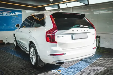 볼보 XC90 솔라가드 프리미엄 LX와 하버캠프 세라믹본드 썬팅 재시공으로 새로운 느낌 연출한 후기 ! - 수성구 카인사이드