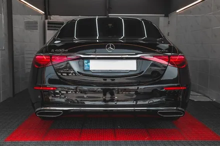 대구 수성구 벤츠 레트로핏 - \'벤츠 W223 S400d 액티브 엠비언트, 4d 전동 부메스터 트위터 시공\'