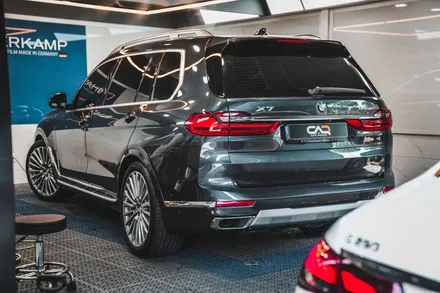 BMW X7 본넷, 라이트, 프론트 범퍼 PPF 필름으로 돌빵 스트레스 없는 드라이빙 ! - 대구 카인사이드