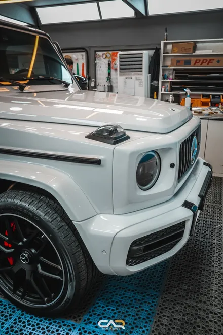 벤츠 G63 AMG 지바겐 글라스틴트 선셋 반사 썬팅 후기 ! - 대구 카인사이드