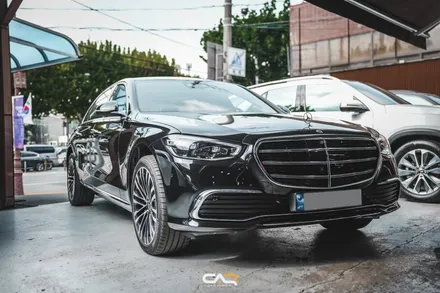 벤츠 S클래스 S450 신차패키지와 액티브 엠비언트, 2열 모니터, 실내 PPF까지 한번에 대구 카인사이드에서 작업한 후기 !