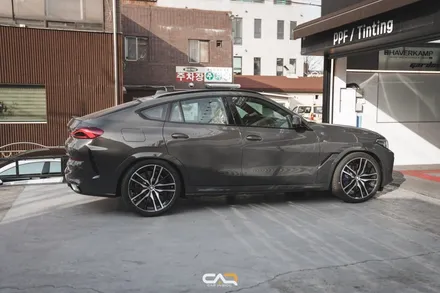 BMW X6 40d 하버캠프 세라믹본드 비반사 썬팅 신차패키지로 선명한 시인성과 외관 모습 살펴본 후기 ! - 대구 카인사이드