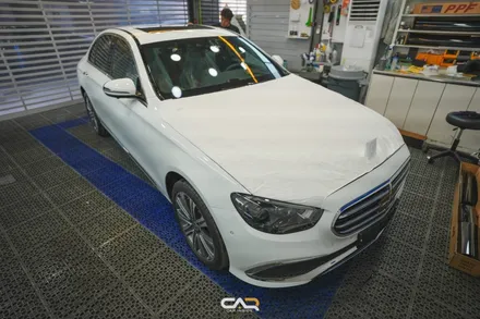 벤츠 E350 (W213) 솔라가드 보그 신차패키지로 고급짐과 운전자의 안전 챙기기 ! - 대구 카인사이드