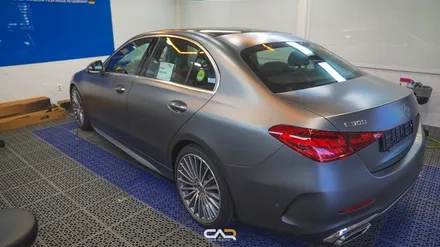 벤츠 C300 (W206) 글라스틴트 신차썬팅 및 가드너 무광 전체 PPF 시공으로 부담없이 차량운행하기 ! - 대구 카인사이드