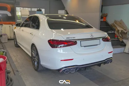 벤츠 E53 AMG (W213) 4D부메스터 전동트위터 및 엠비언트 송풍구로 더욱 스포티한 느낌주기 ! - 대구 카인사이드
