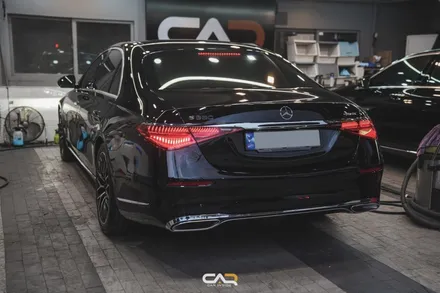벤츠 S580 (W223) 액티브 엠비언트 라이트 시공으로 영롱한 실내 만들기 ! - 대구 카인사이드