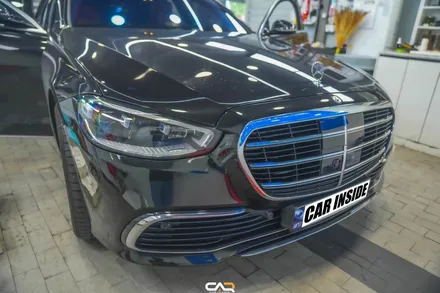 벤츠 S500 (W223) S클래스 레트로핏 튜닝, 액티브 엠비언트와 4D 부메스터 전동트위터 ! - 대구 카인사이드