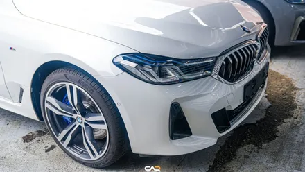 BMW 6GT G32 하버캠프 세라믹본드 신차패키지와 크리스탈 기어봉, 블랙 키드니그릴 교체와 크롬 죽이기랩핑 시공으로 완벽한 커스텀 신차 만들어 드렸습니다 ! - 대구 카인사이드