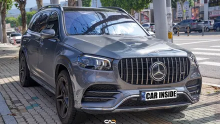벤츠레트로핏 X167 GLS400d 부메스터 엠비언트와 헤드라이트 및 주유구 PPF로 더욱 차량을 깔끔하게 ! - 대구 카인사이드