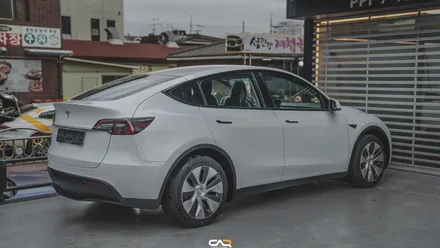 테슬라 모델Y에 강추 드리는 틴팅 하버캠프 신차패키지 - 대구 수성구 카인사이드