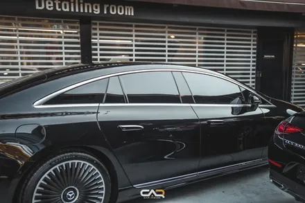 벤츠 고성능 전기차 EQS53AMG 하버캠프 로얄본드 틴팅 시공과 제원, 디자인 살펴보기 ! - 대구 카인사이드