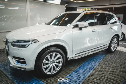 볼보 XC90 솔라가드 프리미엄 LX와 하버캠프 세라믹본드 썬팅 재시공으로 새로운 느낌 연출한 후기 ! - 수성구 카인사이드