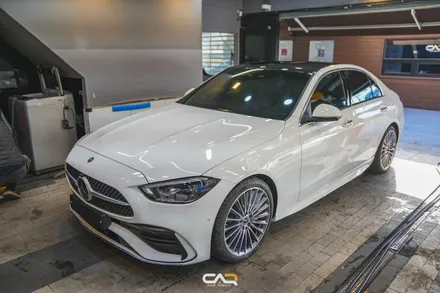 벤츠 C300 (W206) 솔라가드 프리미엄 퀀텀 신차 썬팅으로 여름맞이와 함께 달릴준비 ! - 대구 카인사이드