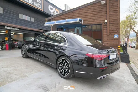 벤츠 S580 (W223) 솔라가드 프리미엄 보그 썬팅 재시공으로 여름 준비하기 ! - 대구 카인사이드