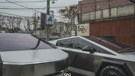 대구 사이버트럭 3대 동시 입고 현장! 사이버트럭 썬팅 농도 종결!(썬팅/틴팅/PPF/시공) - 대구 카인사이드