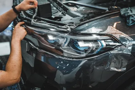 BMW X7 본넷, 라이트, 프론트 범퍼 PPF 필름으로 돌빵 스트레스 없는 드라이빙 ! - 대구 카인사이드